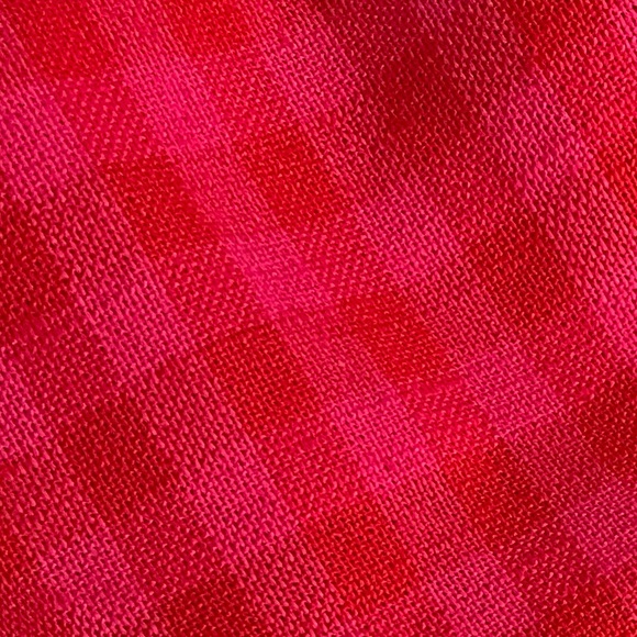 J.Crew Pink and Orange Gingham Preppy Sheath Dress - Picture 7 of 9